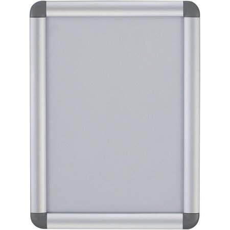 Vitrine Curled Snap, transparente, cadre en aluminium, format A3