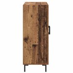 vidaXL Buffet Bois Ancien 69 5 x 34 x 90 cm Bois d'ingénierie et fer