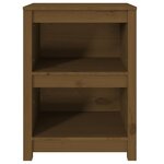 vidaXL Bibliothèque Marron miel 50x35x68 cm Bois de pin massif