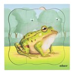 Dans la forêt - lot combiné  5 puzzles