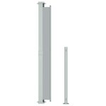 vidaXL Auvent latéral rétractable de patio 180x300 cm Gris