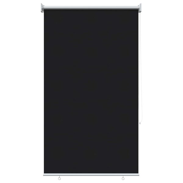 vidaXL Store enrouleur Protection UV Noir 80 x 230 cm Polyester