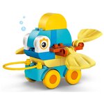 LEGO DUPLO - Ensemble 3-en-1 Animaux sur Roues - 10448 pour Tout-Petits