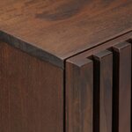 vidaXL Buffets 3 Pièces 60x34x75 cm bois massif de manguier