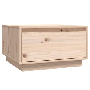 vidaXL Table basse 55x56x32 cm Bois massif de pin