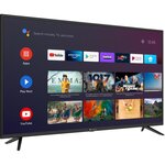 Continental edison android tv 43'' (109cm) 4k uhd (3840*2160) - android - wi-fi- bluetooth netflix- hdr - google assistant -