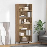 vidaXL Haut Armoire Chêne artisanal 69 5 x 34 x 180 cm