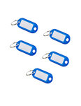 THIRARD - Lot de 5 portes-étiquettes  bleu  50x20mm - THIRARD