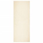vidaXL Tapis HUARTE à poils courts doux et lavable crème 80x200 cm