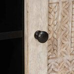 vidaXL Unites TV avec étagère Blanc 80 x 33 x 46 cm Bois d'ingénierie