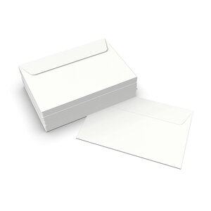 Lot de 250 enveloppe blanche 114x162 mm (c6)
