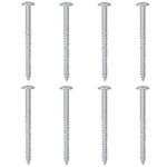 vidaXL Étagères murales 4 Pièces blanc et chêne sonoma 100x9x3 cm