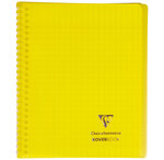 Cahier Protège-cahier Koverbook Spirale Polypro 17x22cm 160p Séyès coloris Alé... CLAIREFONTAINE