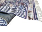 Tapis de salon CHAOUEN 300 x 400 cm - Bleu