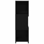 vidaXL Meuble d'angle Blanc 30 5x30x95cm Bois d'ingénierie