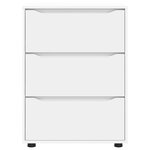 vidaXL Armoire de rangement Blanc 60 x 48 x 81 cm Bois d'ingénierie