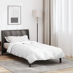 vidaXL Couettes & Duvets Blanc 140 x 220 cm Bas