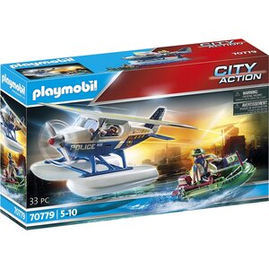 PLAYMOBIL 70779 - City Action Hydravion de police et bandit