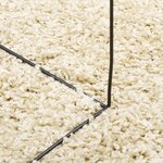 vidaXL Tapis shaggy PAMPLONA poils longs moderne doré 240x240 cm