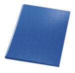 Porte-bloc À Rabat Papier Enduit - Format 23x32cm Pour A4 - Bleu - X 10 - Exacompta