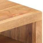 vidaXL Table basse 90x45x40 cm Bois d'acacia massif