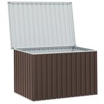 vidaXL Boîte de rangement de jardin Marron 149x99x93 cm