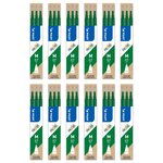 Set de 3 Recharges pour Roller FriXion Ball et Clicker Pointe Moyenne Vert x 12 PILOT