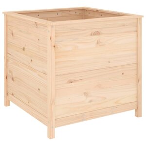 vidaXL Jardinière 82 5x82 5x78 cm bois de pin massif