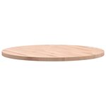 vidaXL Dessus de table Ø70x2 5 cm rond bois massif de hêtre