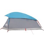 vidaXL Tente de camping à dôme 1 personne bleu imperméable