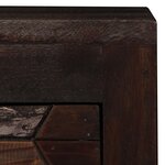 vidaXL Table de chevet Bois de récupération solide 40 x 30 x 50 cm