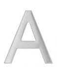 THIRARD - Lettre A inox H.76mm adhésif