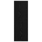 vidaXL Meuble TV mural Chêne noir 37 x 37 x 107 cm Bois d'ingénierie