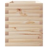 vidaXL Jardinière 110x40x49 5 cm bois de pin massif