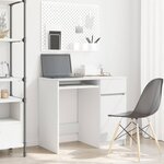 vidaXL Bureau banc 86x49x76 cm bois d'ingénierie