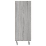 vidaXL Bibliothèque sonoma gris 69 5x32 5x90 cm bois d'ingénierie