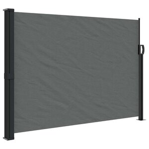 vidaXL Store latéral rétractable Anthracite 140 x 500 cm