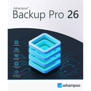 Ashampoo Backup Pro 26 - 1 PC - Licence perpétuelle