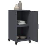 vidaXL Buffet anthracite 36x39x72 cm acier laminé à froid