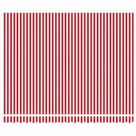vidaXL Auvent Rétractable Rouge et blanc 400 × 300 cm Tissu  Métal