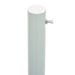 vidaXL Auvent latéral rétractable de patio 180x600 cm Noir