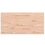 vidaXL Étagère de vasque murale acier et bois massif de hêtre