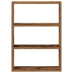 vidaXL Étagère murale vieux bois 43x9x60 cm bois d'ingénierie
