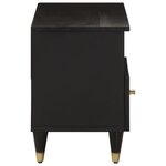 vidaXL Meuble TV 80x33x46 cm bois massif de manguier