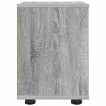 vidaXL Tables de chevet 2 Pièces Gris Sonoma 30 5 x 30 x 43 cm