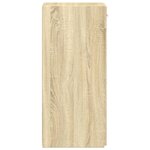 vidaXL Buffet chêne sonoma 30x42 5x93 cm bois d'ingénierie