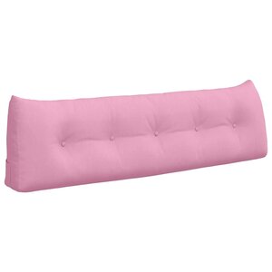 vidaXL Coussin de Dos Rose 160 x 24 x 50 cm tissu