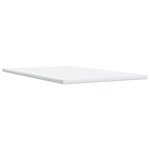vidaXL Sommier à lattes de lit avec matelas Bleu 100x200 cm Tissu