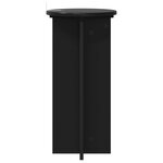vidaXL Support de Plante 2 pièces Noir 29 5 x 29 5 x 60 cm