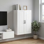 vidaXL Armoire Murale 66 x 34 5 x 90 cm Bois d'ingénierie